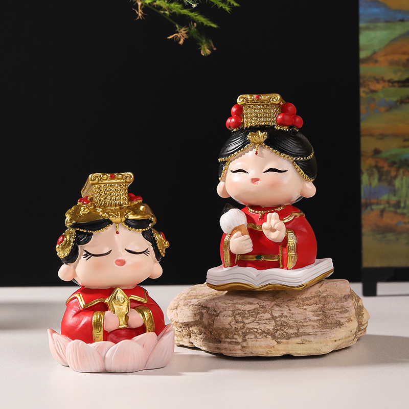 Chinese Style Mazu Resin Figur - Crafting Resin 评论和价格