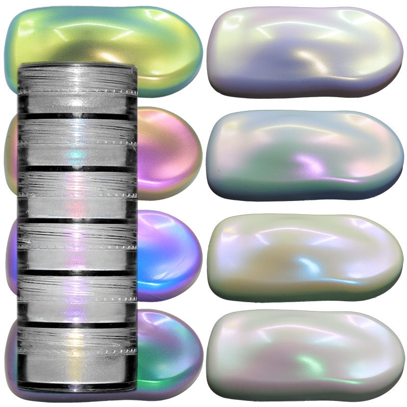 6Pcs Aurora Pearlescent Glitte - Resin Glitter Pack 评论和价格